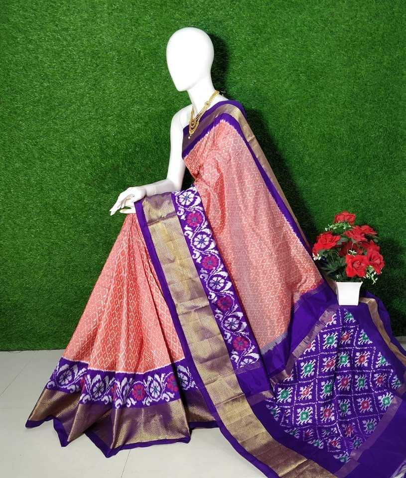 YNF PURE SILK RRW LATEST SILK SAREES WHOLESALE IKAT SILK SAREES MANUFACTURER  